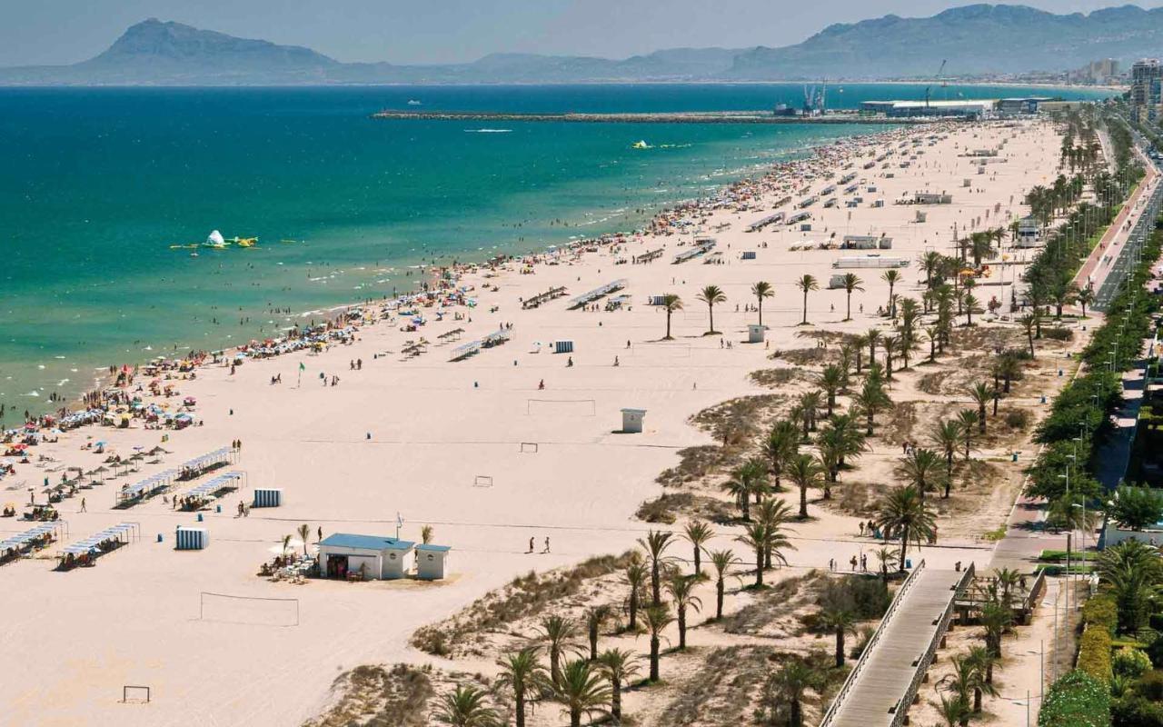 Piso De Balboa Wi-Fi, Air-Con Apartment Gandia Luaran gambar